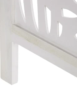 Hot Beliani Divisorio per ambienti a 3 pannelli MELAGO 122 cm 170 cm Bianco