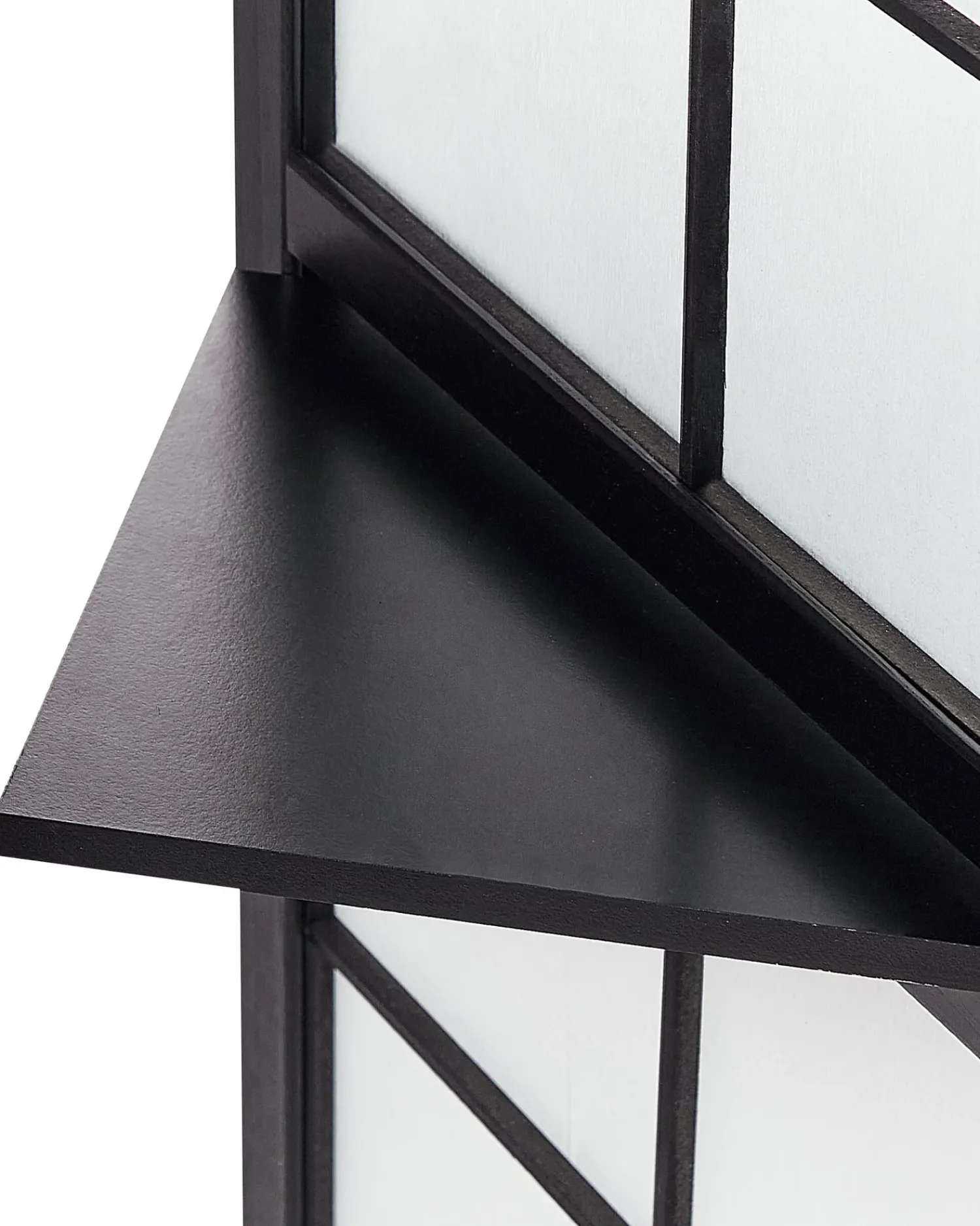 Outlet Beliani Divisorio per ambienti a 4 pannelli GOMAGOI 120 cm 170 cm Nero