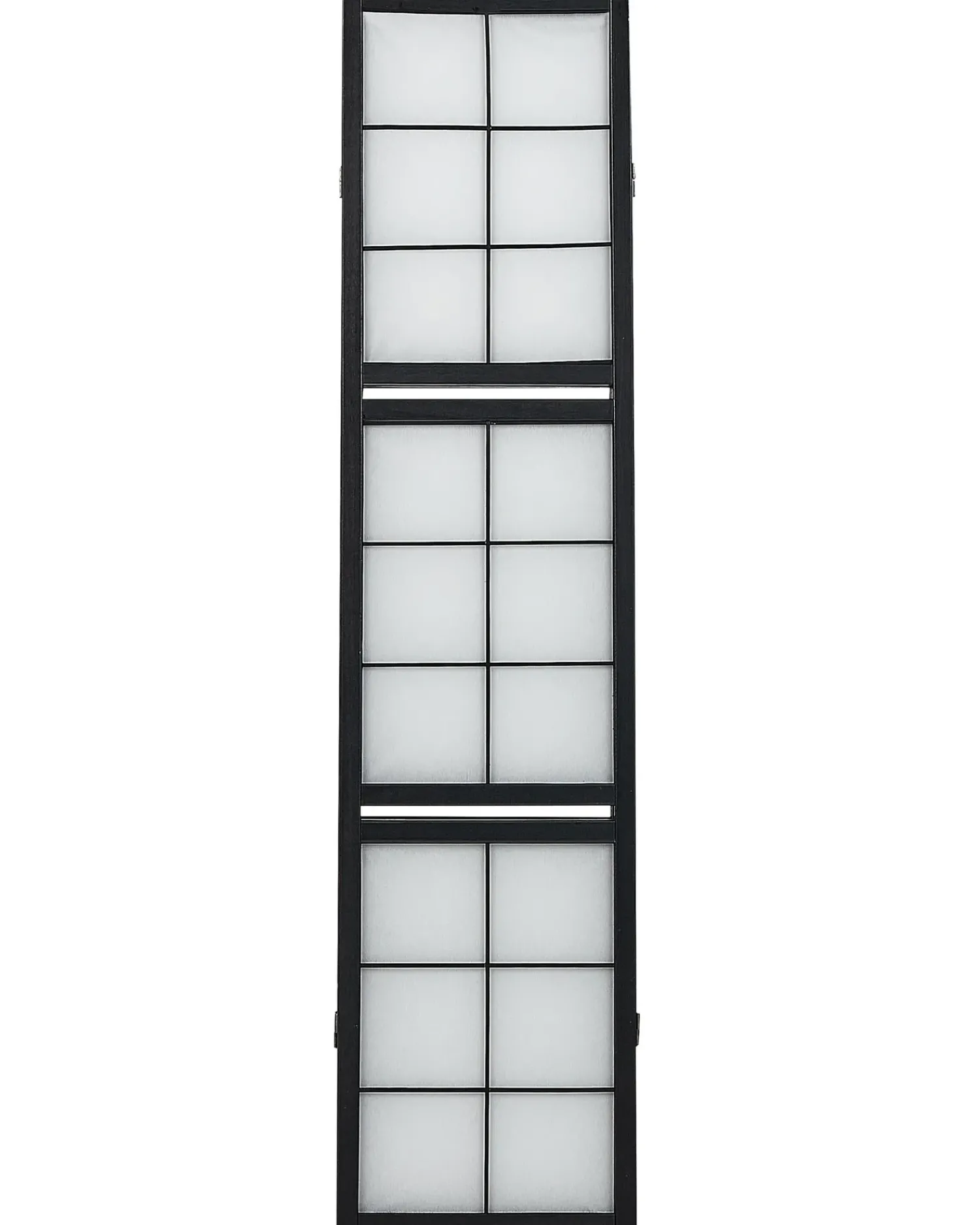 Outlet Beliani Divisorio per ambienti a 4 pannelli GOMAGOI 120 cm 170 cm Nero