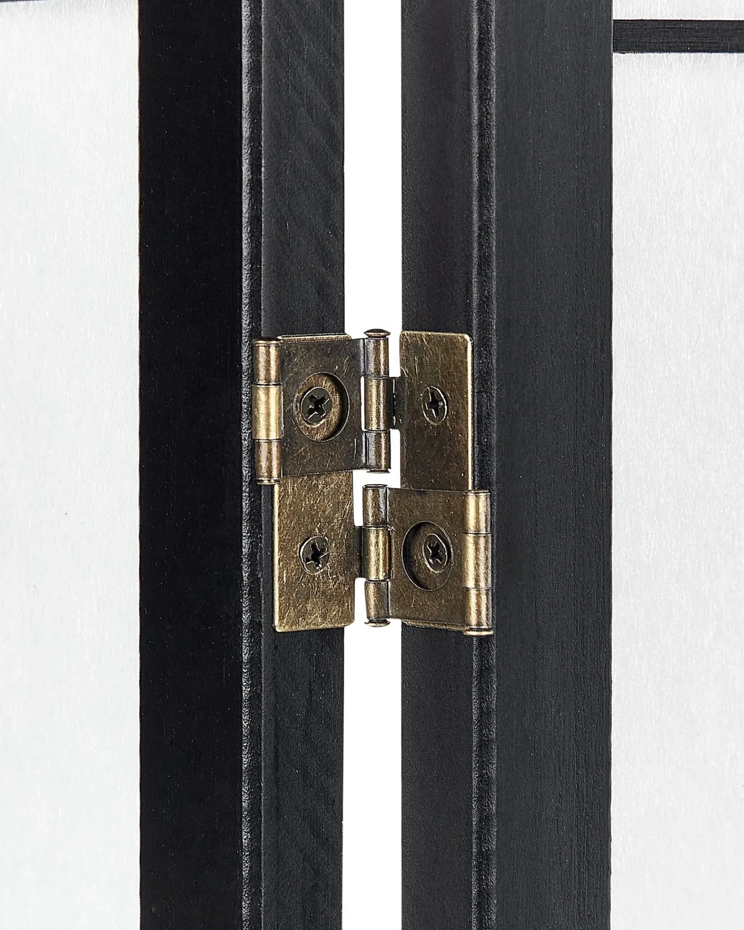 Outlet Beliani Divisorio per ambienti a 4 pannelli GOMAGOI 120 cm 170 cm Nero