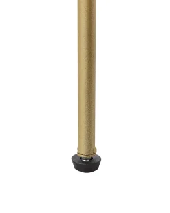 Discount Beliani Divisorio per ambienti a 3 pannelli PESCIA 120 cm 160 cm Oro