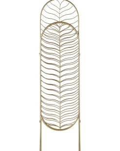 Discount Beliani Divisorio per ambienti a 3 pannelli PESCIA 120 cm 160 cm Oro