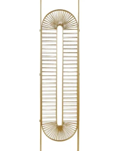 Best Beliani Divisorio per ambienti a 3 pannelli NOALE 135 cm 170 cm Oro