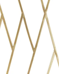 Online Beliani Divisorio per ambienti a 3 pannelli ASOLO 117 cm 170 cm Oro