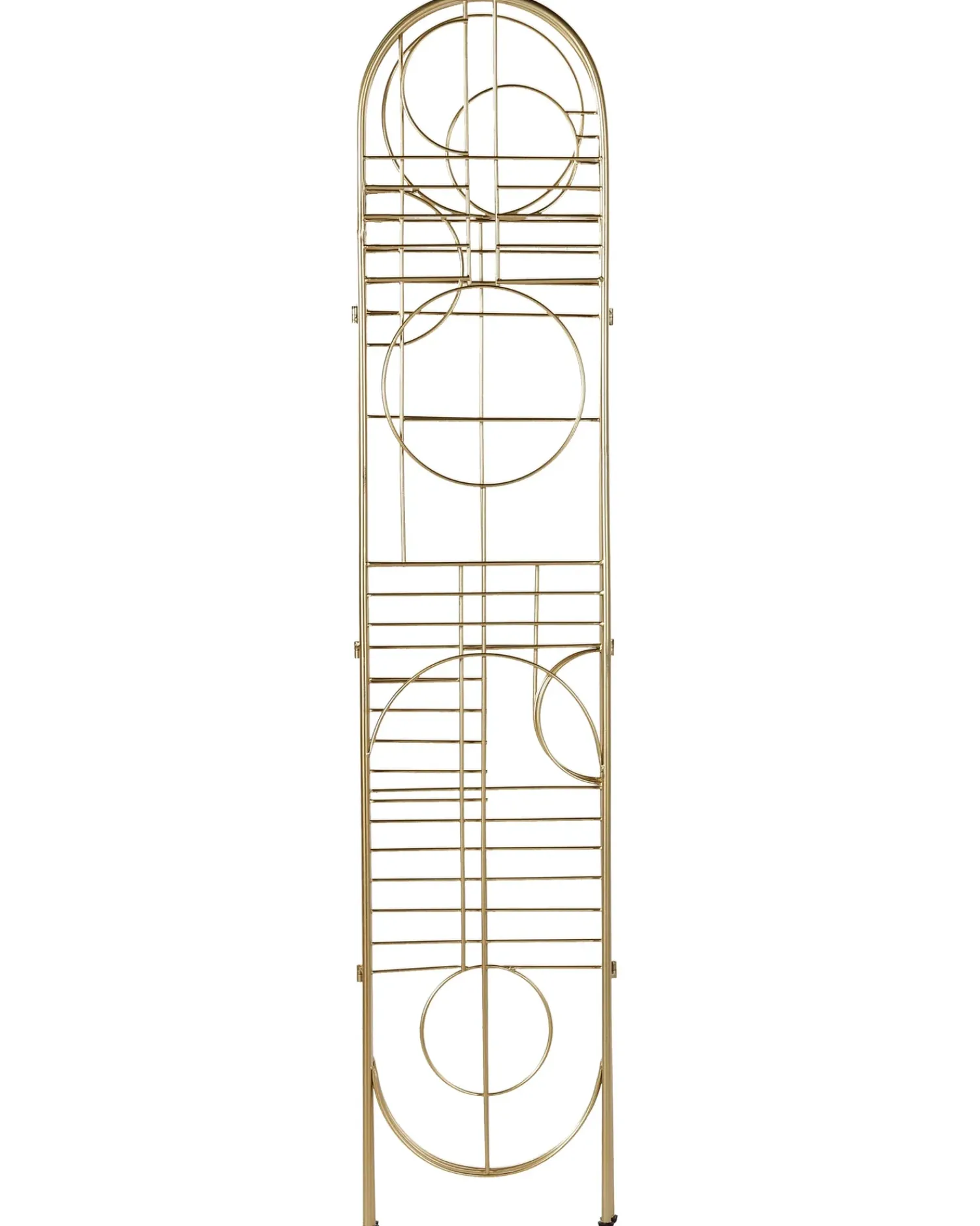 Sale Beliani Divisorio per ambienti a 3 pannelli TURANIA 100 cm 170 cm Oro