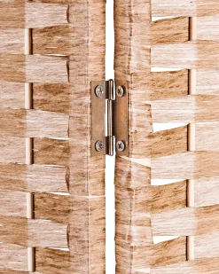 Clearance Beliani Divisorio per ambienti a 4 pannelli TRAFOI 158 cm 170 cm Marrone