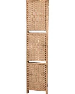 Clearance Beliani Divisorio per ambienti a 4 pannelli TRAFOI 158 cm 170 cm Marrone