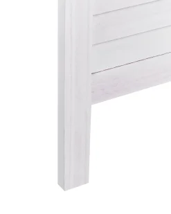 Sale Beliani Divisorio per ambienti a 4 pannelli AVENES sporco 163 cm 170 cm Bianco