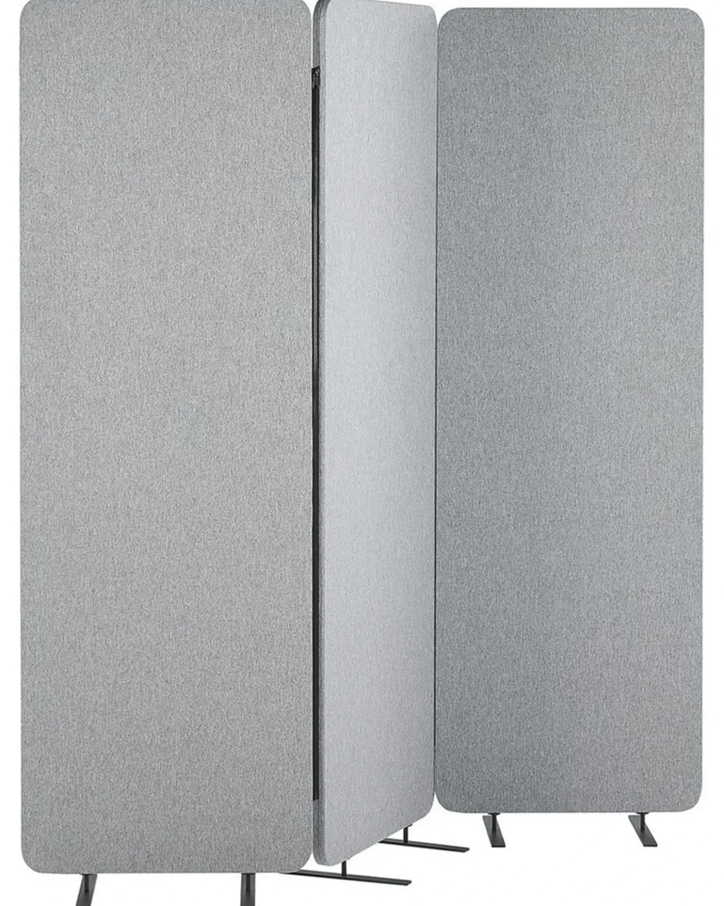 Divisorio per ufficio STANDI 184 x 184 cm Grigio chiaro