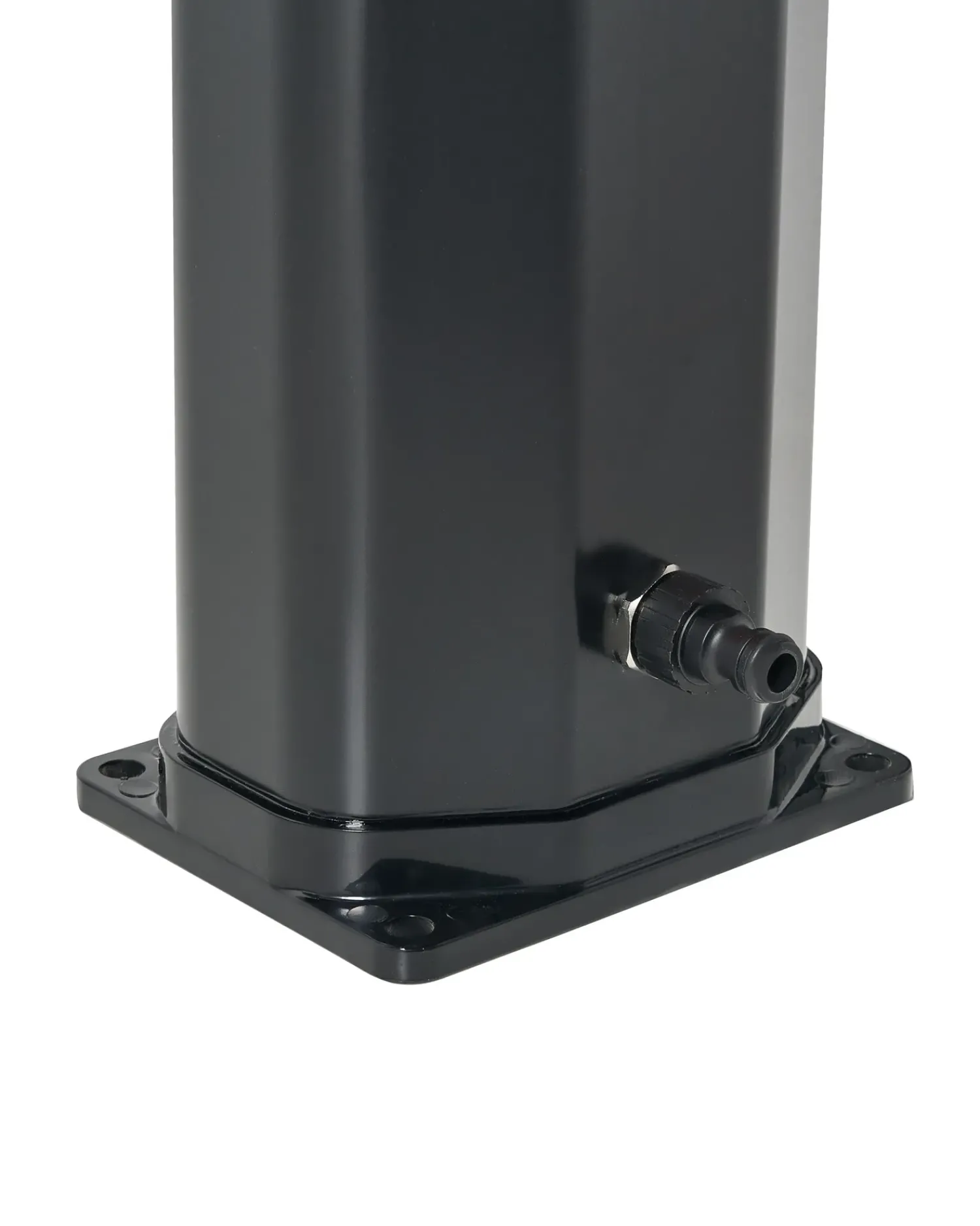 Outlet Beliani Doccia solare da esterno TOPOCALMA Argento Argento Nero