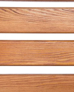 Outlet Beliani Dondolo da giardino ANDRIA Legno di larice Marrone Beige Marrone