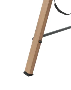 Outlet Beliani Dondolo da giardino BONAGIA Metallo Beige Beige Grigio Marrone