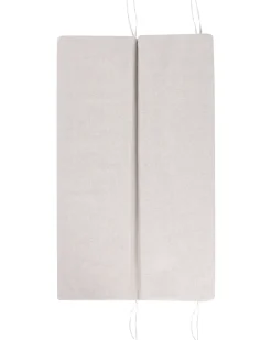 Outlet Beliani Dondolo da giardino BONAGIA Metallo Beige Beige Grigio Marrone