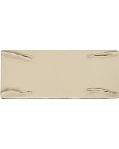 Beliani Dondolo da giardino CAVIOLA Legno di abete Marrone scuro Beige Marrone