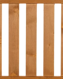 Outlet Beliani Dondolo da giardino FIBBIALLA Legno di abete Marrone Grigio Marrone