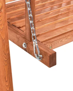 Online Beliani Dondolo da giardino FICARELLA Legno di larice Marrone
