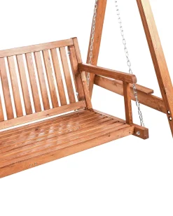 Online Beliani Dondolo da giardino FICARELLA Legno di larice Marrone