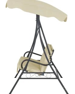 Online Beliani Dondolo da giardino GARBO Metallo Beige