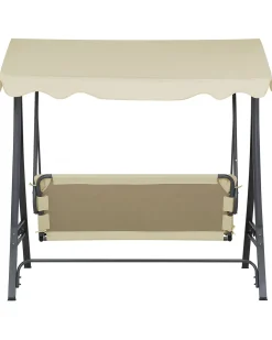 Online Beliani Dondolo da giardino GARBO Metallo Beige