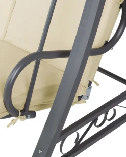 Online Beliani Dondolo da giardino GARBO Metallo Beige