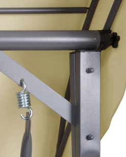 Online Beliani Dondolo da giardino GARBO Metallo Beige