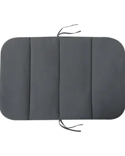 Outlet Beliani Dondolo da giardino SOLAGNA Metallo scuro Grigio