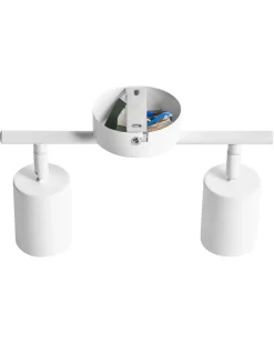 Discount Beliani NYANDO Metallo Bianco