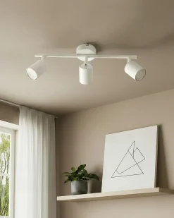 Discount Beliani NYANDO Metallo Bianco Nero