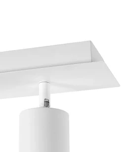 Clearance Beliani TIGRIS Regolabile Metallo Bianco