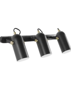 Hot Beliani TYRIA Regolabile Metallo Nero Bianco Oro Nero