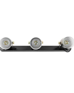 Hot Beliani TYRIA Regolabile Metallo Nero Bianco Oro Nero