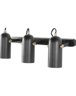 Hot Beliani TYRIA Regolabile Metallo Nero Bianco Oro Nero