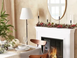 Online Beliani Festone di Natale IRUN 150 cm Rosso Rosso Verde