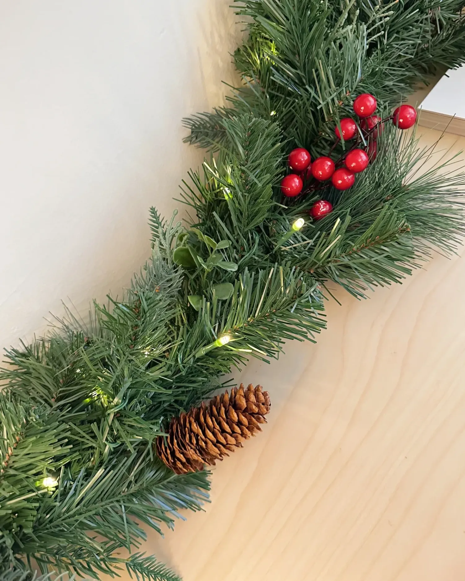 Best Beliani Festone di Natale LED ELBRUS Verde