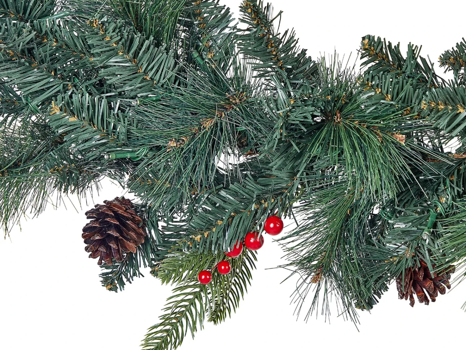 Best Beliani Festone di Natale LED ELBRUS Verde