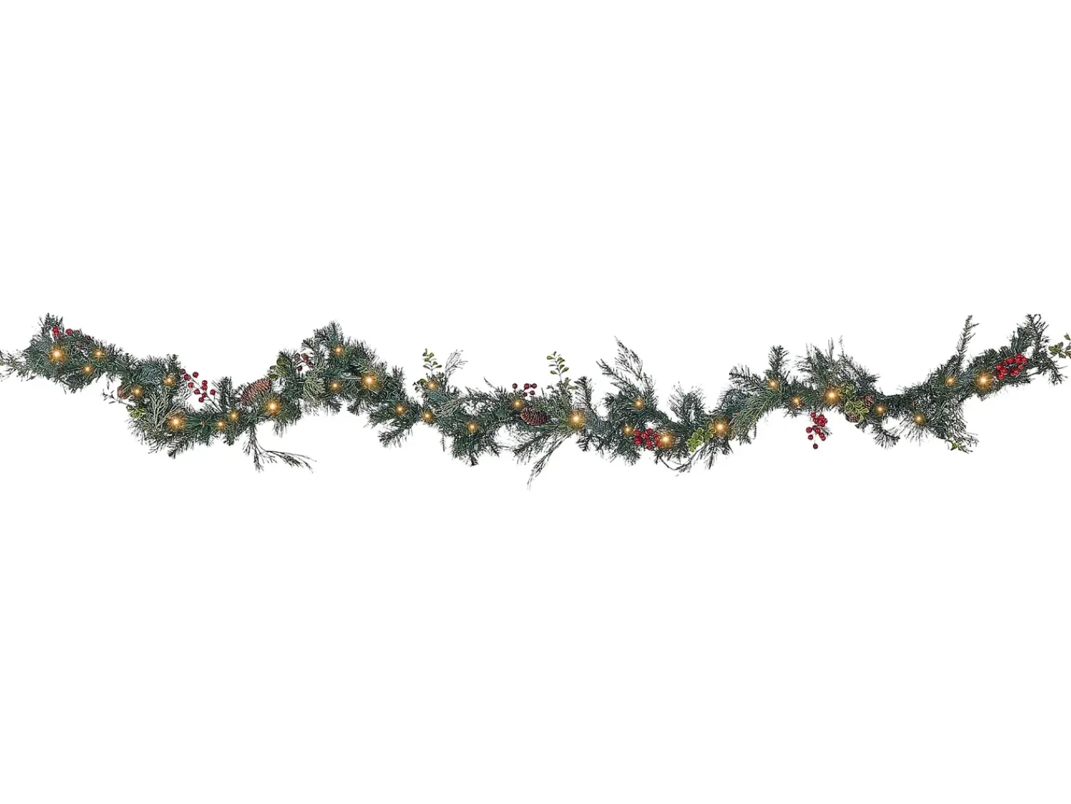 Best Beliani Festone di Natale LED ELBRUS Verde