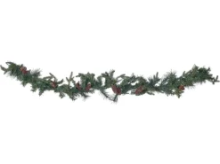 Outlet Beliani Festone di Natale LED KAMERUN Verde