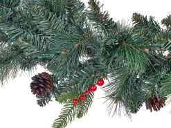 Hot Beliani Festone di Natale LED WHITEHORN scuro Verde