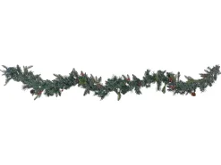 Hot Beliani Festone di Natale LED WHITEHORN scuro Verde