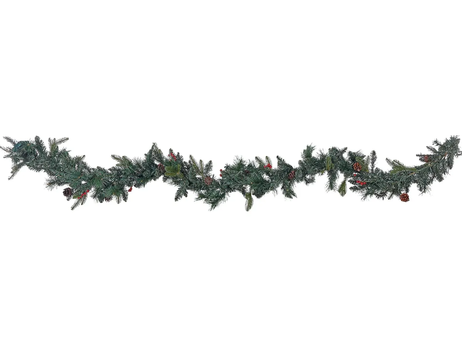 Hot Beliani Festone di Natale LED WHITEHORN scuro Verde