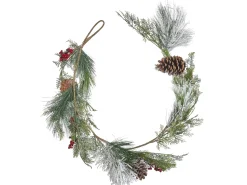 Clearance Beliani Festone di Natale SORIA 150 cm Verde Rosso Verde