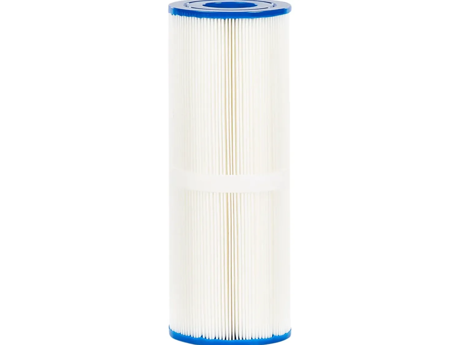 Outlet Beliani Filtro MARFIL Bianco Bianco Blu