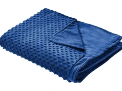 Discount Beliani Fodera per coperta ponderata 1000 CALLISTO 135 x 200 cm marino Blu