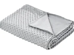 Beliani Fodera per coperta ponderata 1000 CALLISTO 135 x 200 cm chiaro Grigio