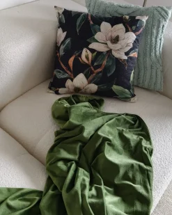 New Beliani Fodera per coperta ponderata 800 RHEA scuro Verde