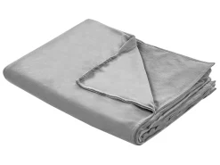 Outlet Beliani Fodera per coperta ponderata 800 RHEA Grigio