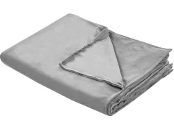 Hot Beliani Fodera per coperta ponderata 1000 RHEA Grigio
