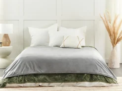 Hot Beliani Fodera per coperta ponderata 1000 RHEA Grigio