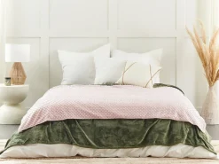 Outlet Beliani Fodera per coperta ponderata 800 CALLISTO 120 x 180 cm pastello Rosa