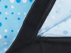 Outlet Beliani Fodera per Poltrona Sacco FUZZY 180 cm 140 cm Azzurro Blu